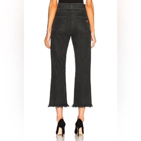 Nanushka Black Cropped Jeans - Picture 3 of 12